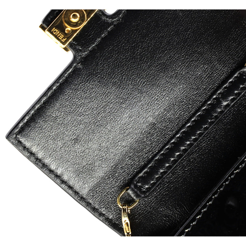 Chain Baguette Charm Bag Patent Nano