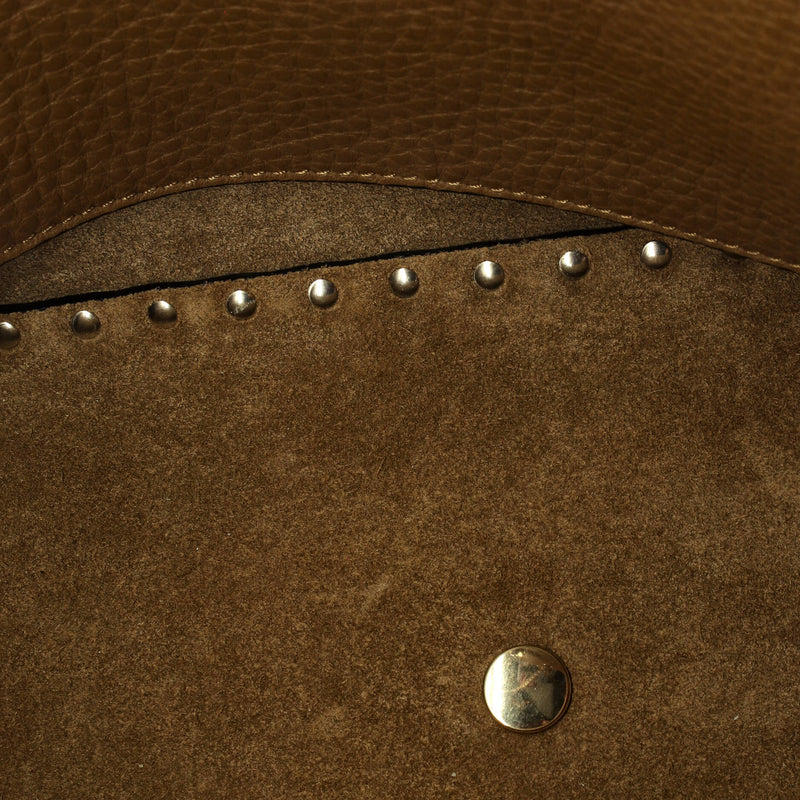 Rockstud Tote Pebbled Leather Medium