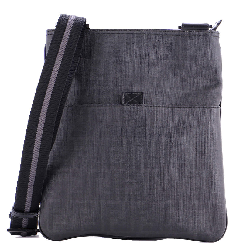 Front Pocket Messenger Bag Zucca Coated