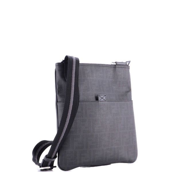 Front Pocket Messenger Bag Zucca Coated