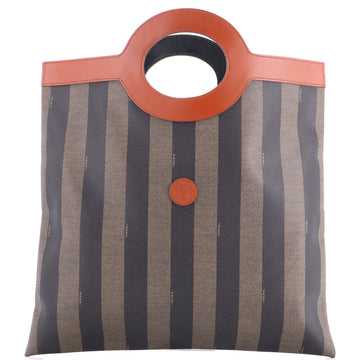 Vintage Pequin Cut Out Handle Bag Coated