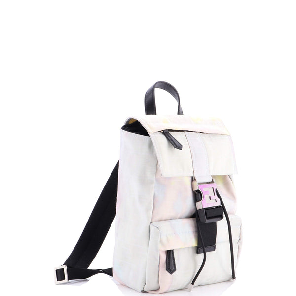 Fendiness Backpack Zucca Canvas Small
