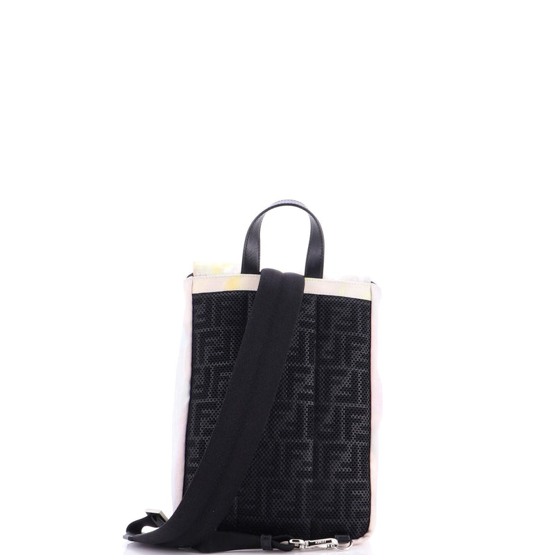 Fendiness Backpack Zucca Canvas Small