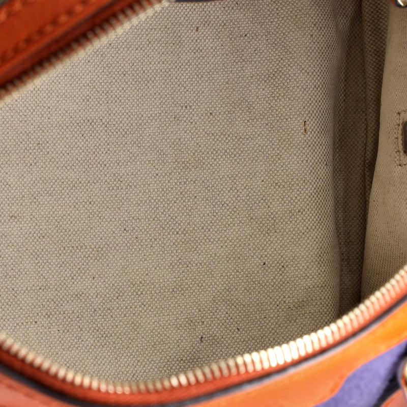 Vintage Web Boston Bag Gg Canvas Small