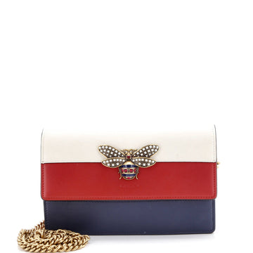 Queen Margaret Chain Wallet Leather Mini