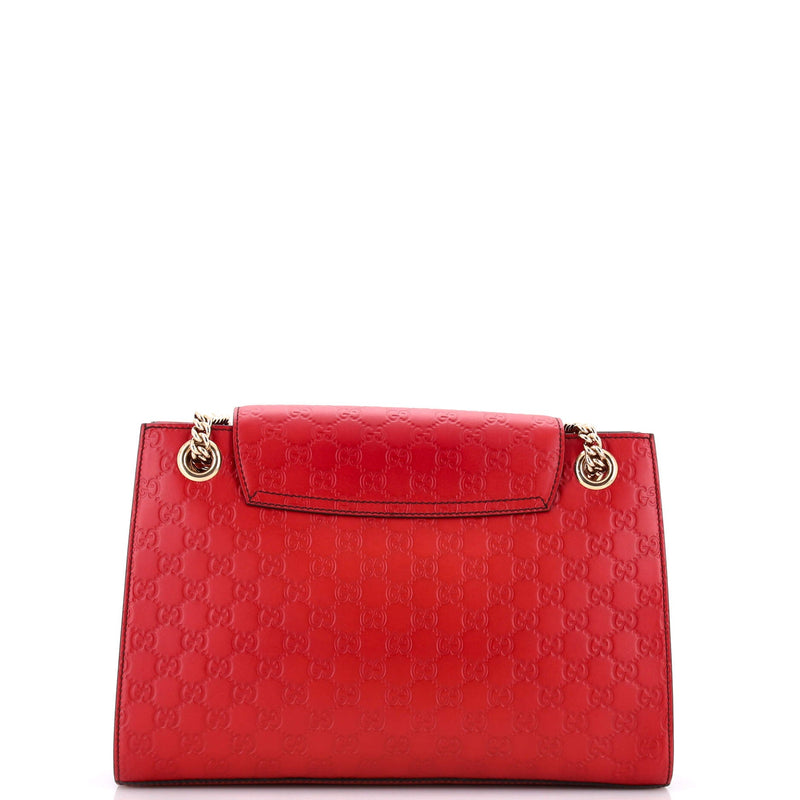 Emily Chain Flap Shoulder Bag Guccissima