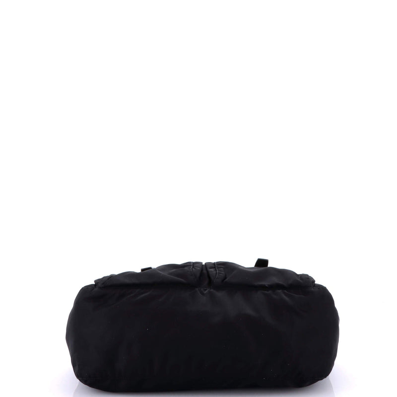 Zip Buckle Messenger Bag Tessuto Medium