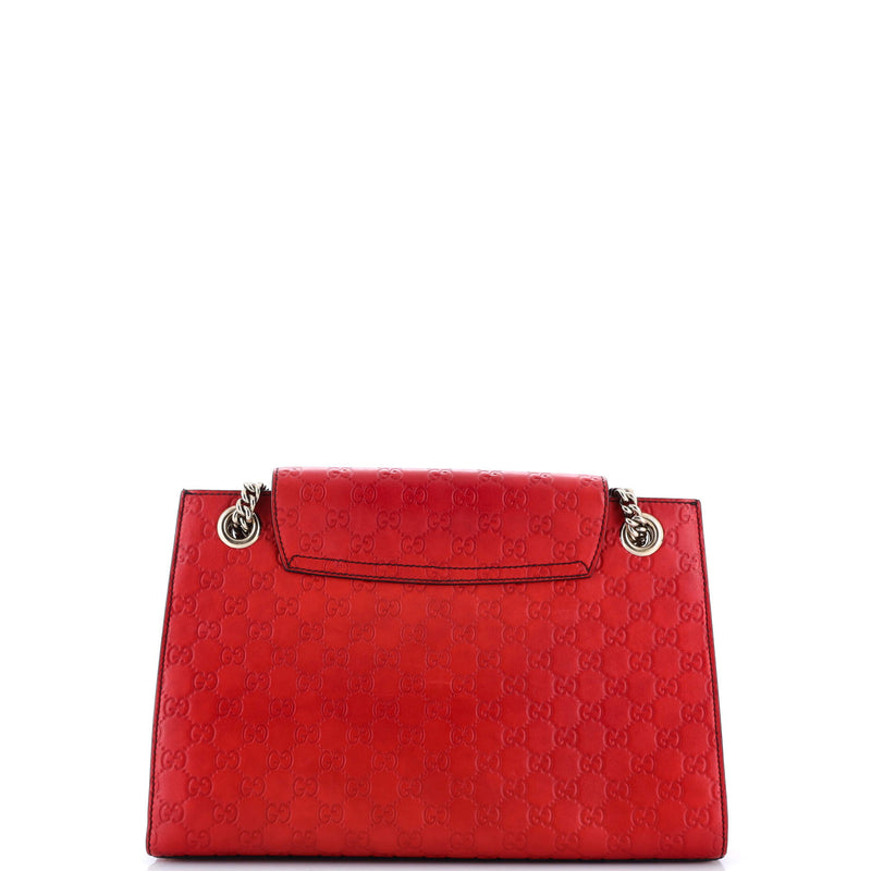 Emily Chain Flap Shoulder Bag Guccissima