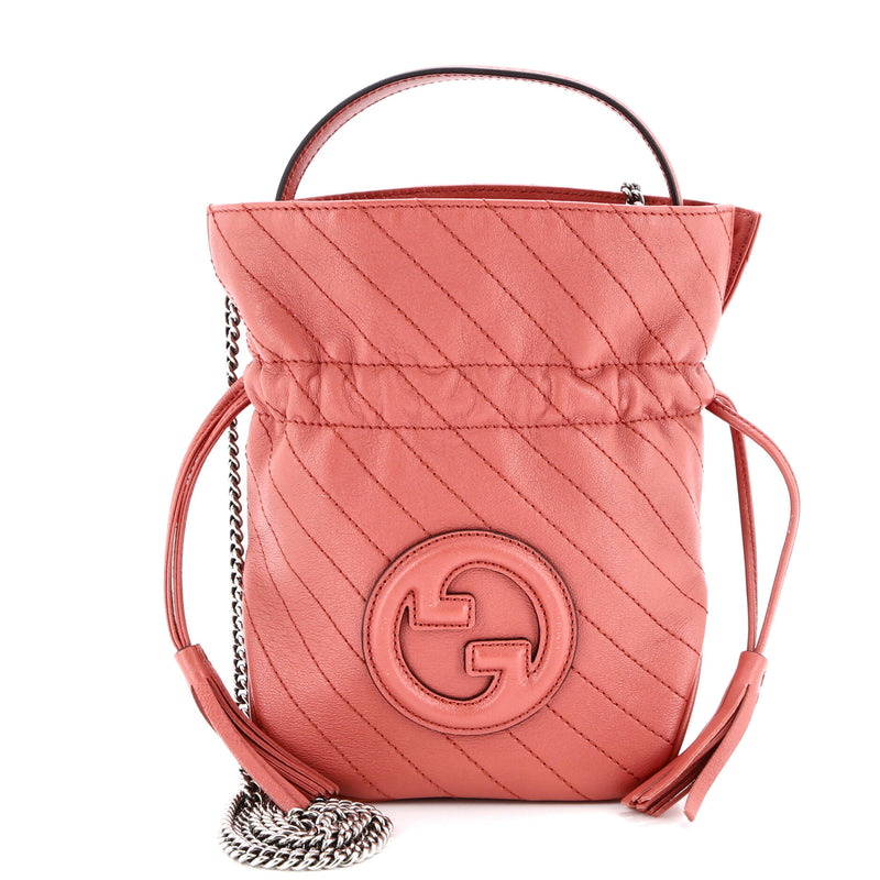 Blondie Nm Bucket Bag Diagonal Quilted