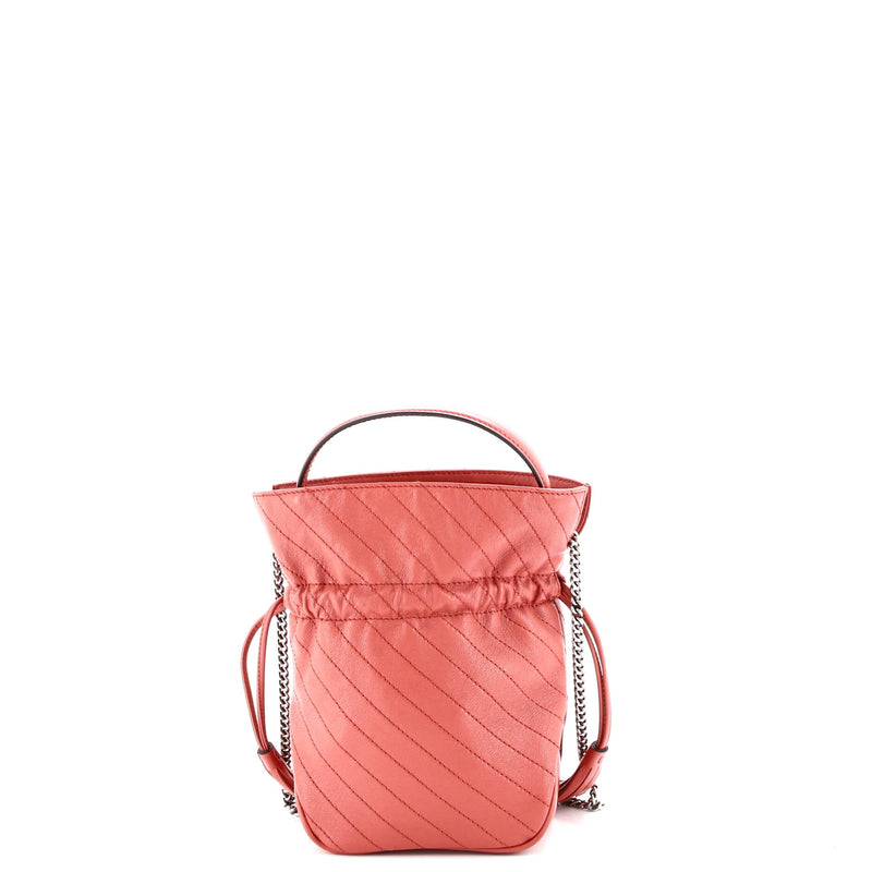 Blondie Nm Bucket Bag Diagonal Quilted