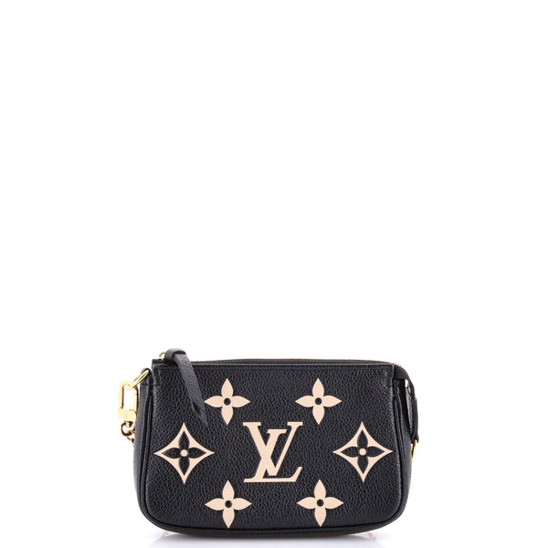 Pochette Accessoires Bicolor Empreinte