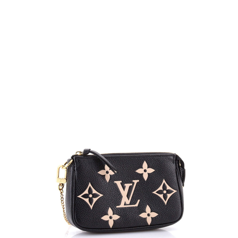 Pochette Accessoires Bicolor Empreinte