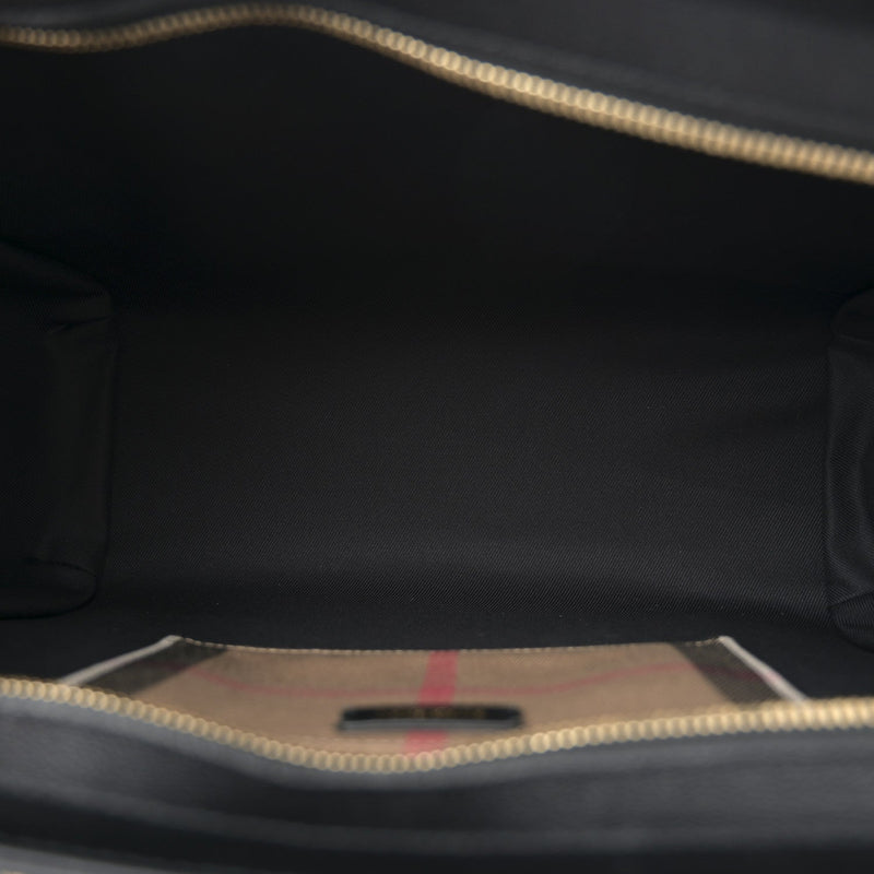 Calfskin Mega Check Small Banwell Tote