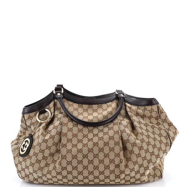 Sukey Tote Gg Canvas Large