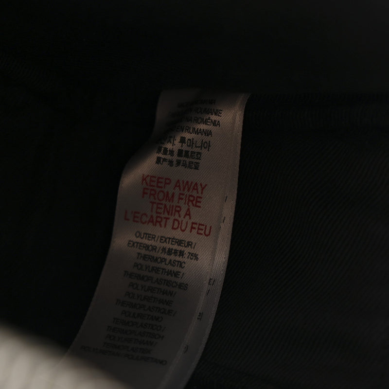 E-Canvas Calfskin Geometric Check Paddy