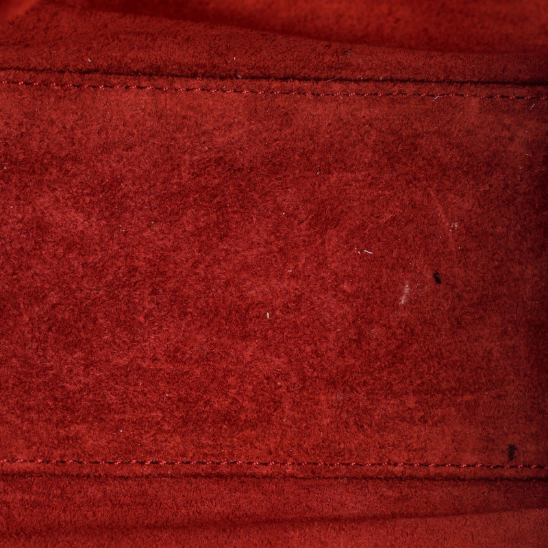 Luggage Bag Grainy Leather Nano