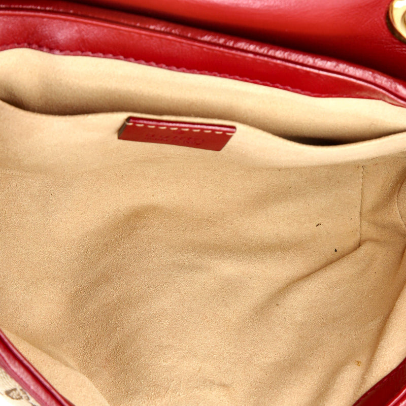 Gg Marmont Flap Bag Diagonal Quilted