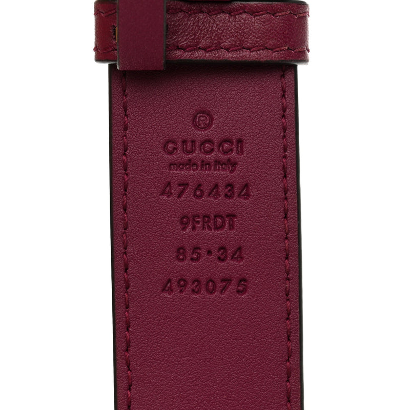 Velvet Matelasse Gg Marmont Belt Bag 85