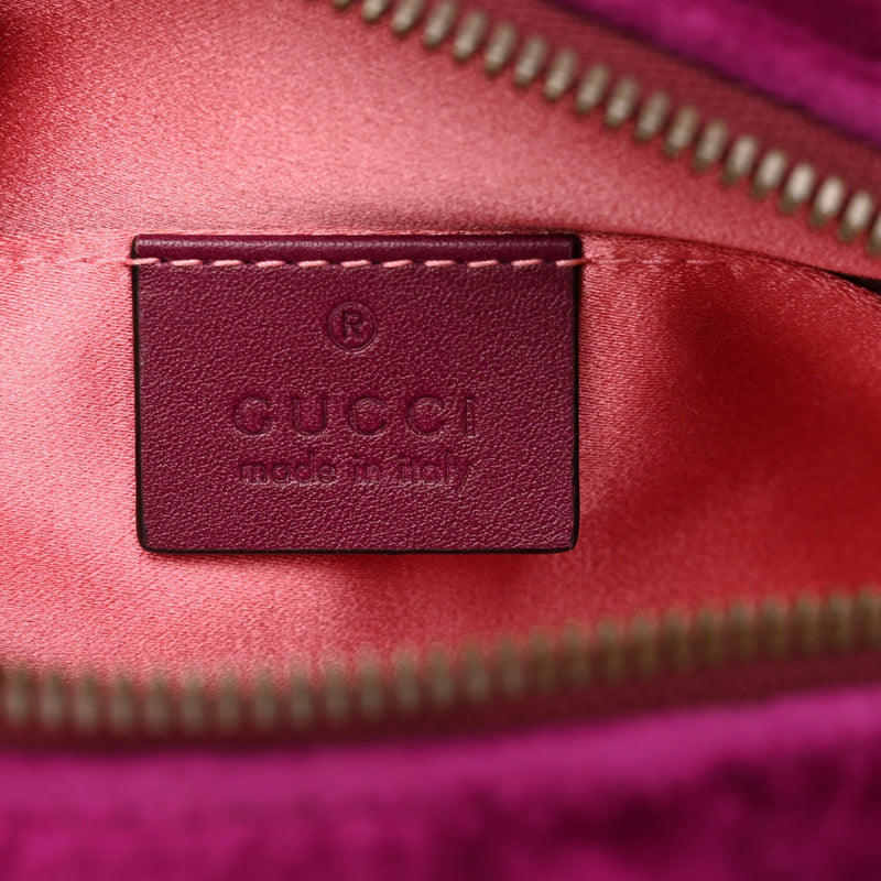 Velvet Matelasse Gg Marmont Belt Bag 85