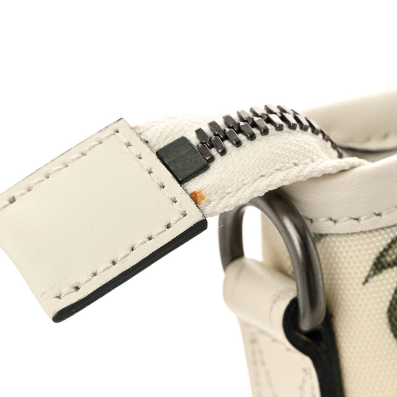 Canvas Flora Knight Medium Zippered Tote