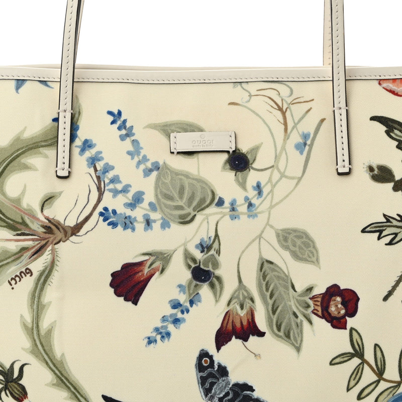 Canvas Flora Knight Medium Zippered Tote
