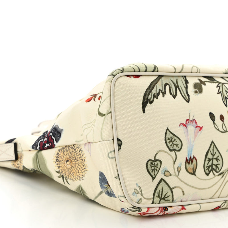 Canvas Flora Knight Medium Zippered Tote