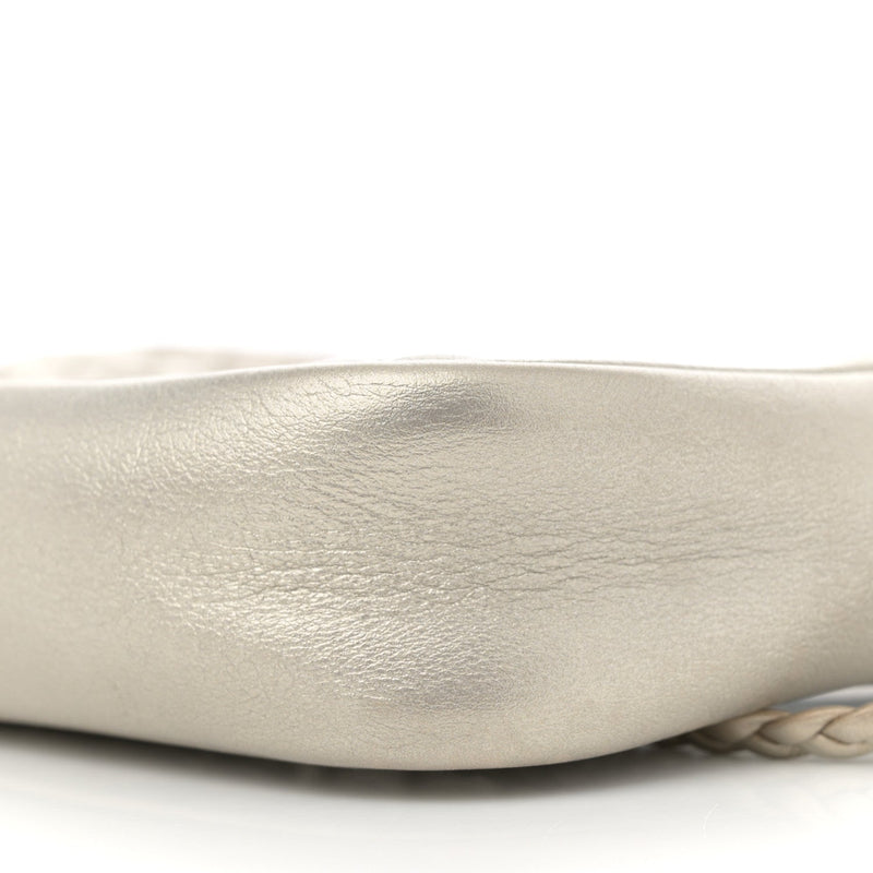 Laminated Nappa Web Trapuntata Small Gg