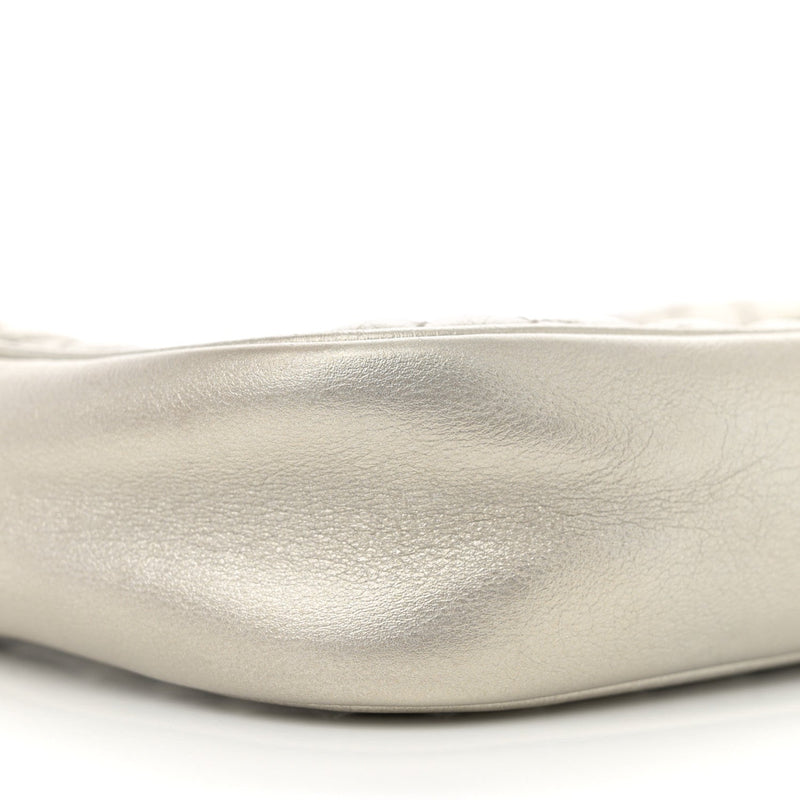 Laminated Nappa Web Trapuntata Small Gg