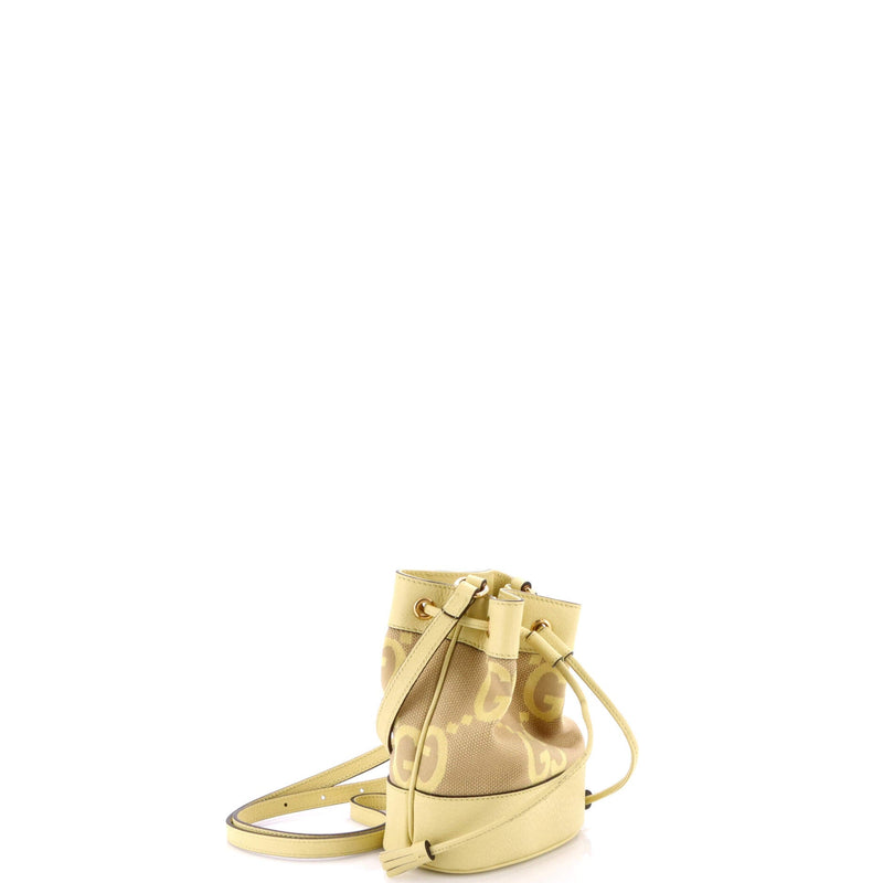 Ophidia Bucket Bag Jumbo Gg Canvas With