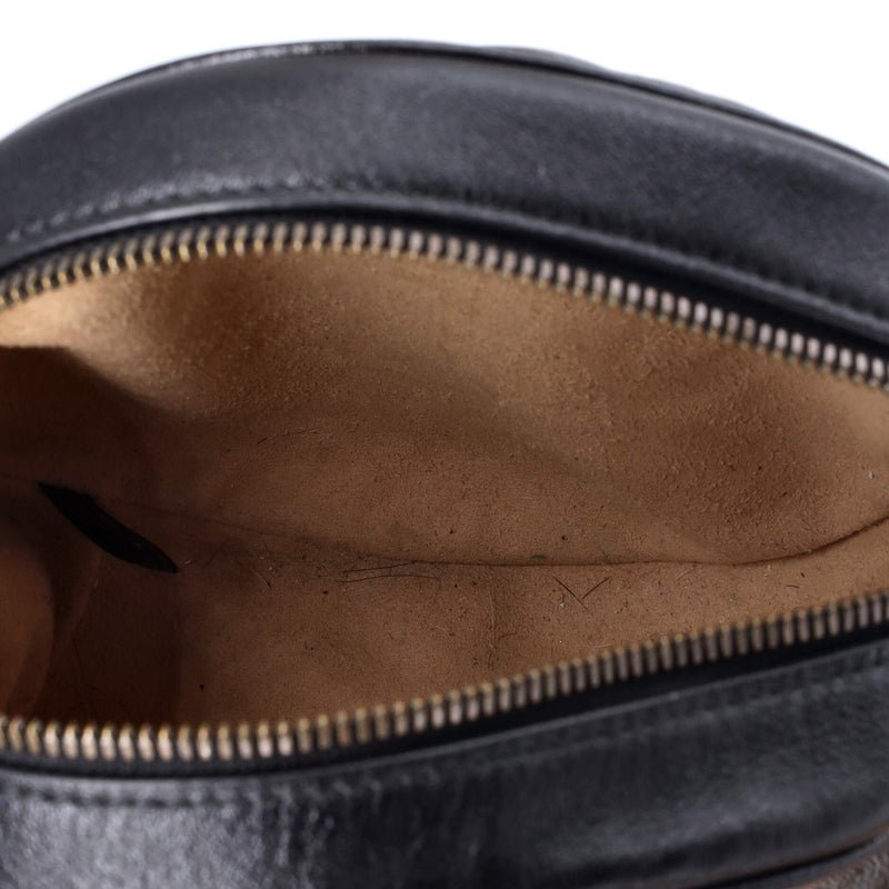 Gg Marmont Round Shoulder Bag Matelasse