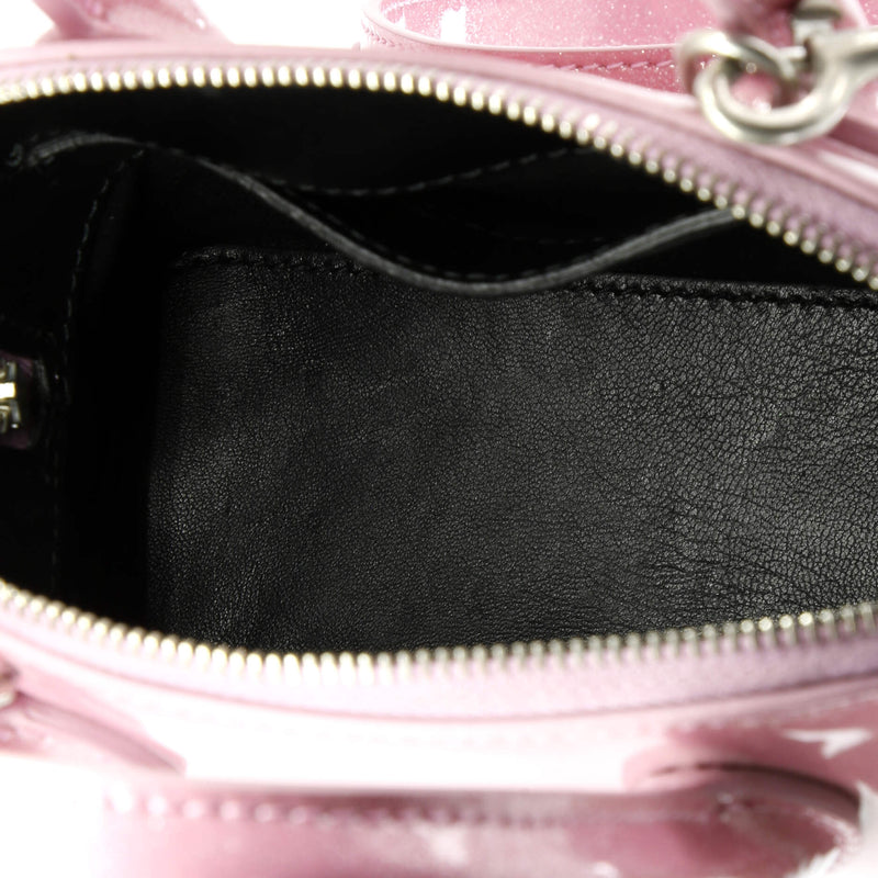 Logo Ville Bag Printed Leather Xxs