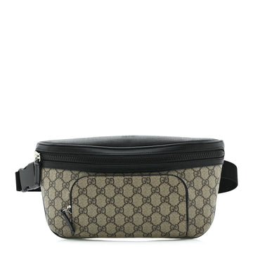 Gg Supreme Belt Bag Black