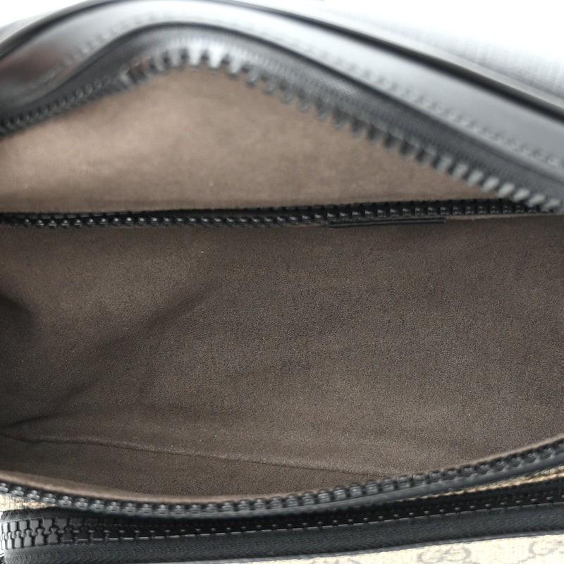 Gg Supreme Belt Bag Black