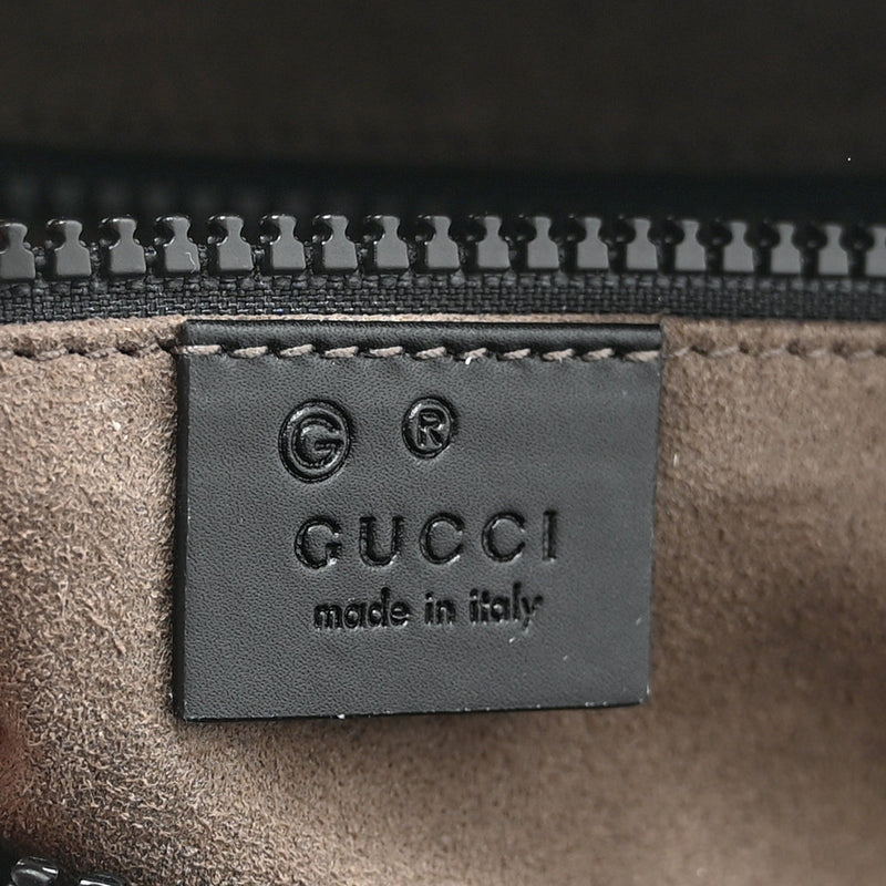 Gg Supreme Belt Bag Black