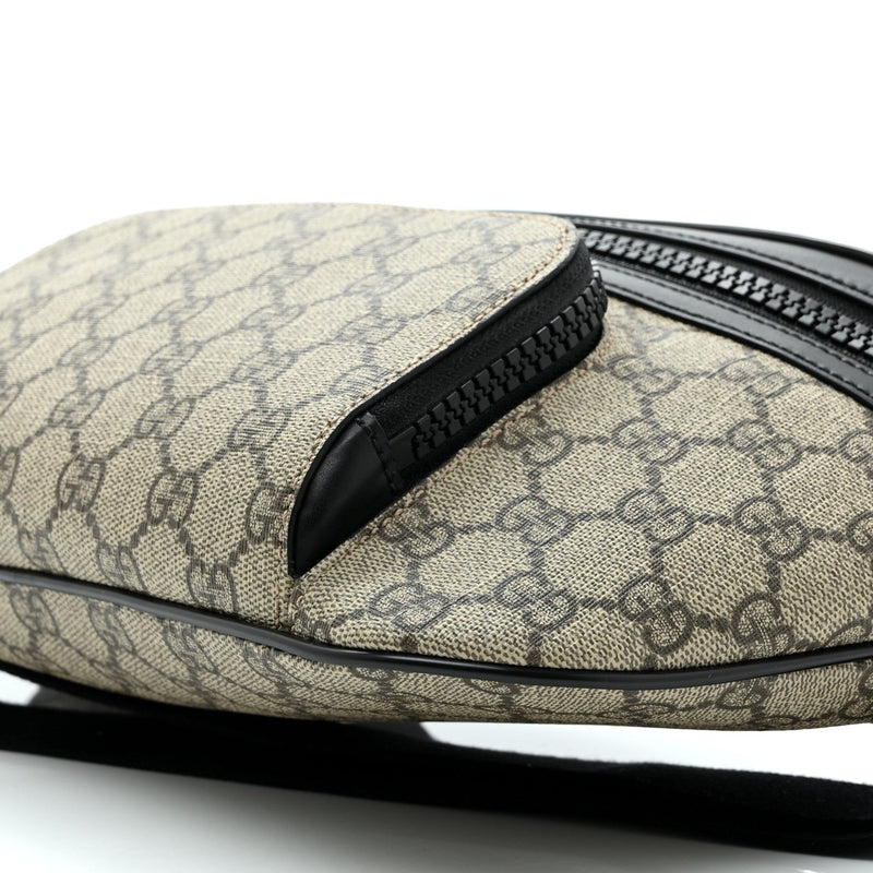 Gg Supreme Belt Bag Black