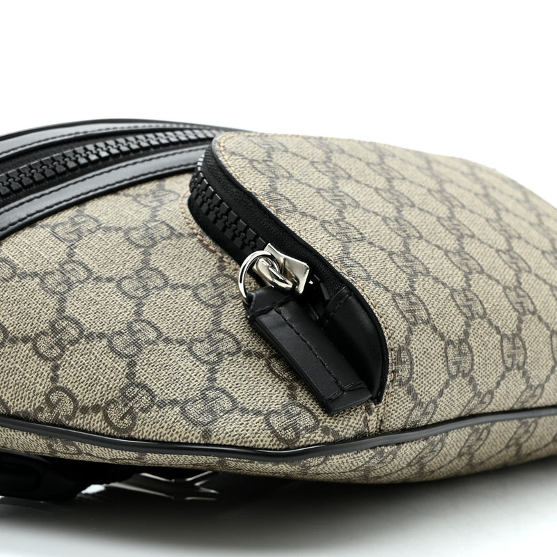 Gg Supreme Belt Bag Black