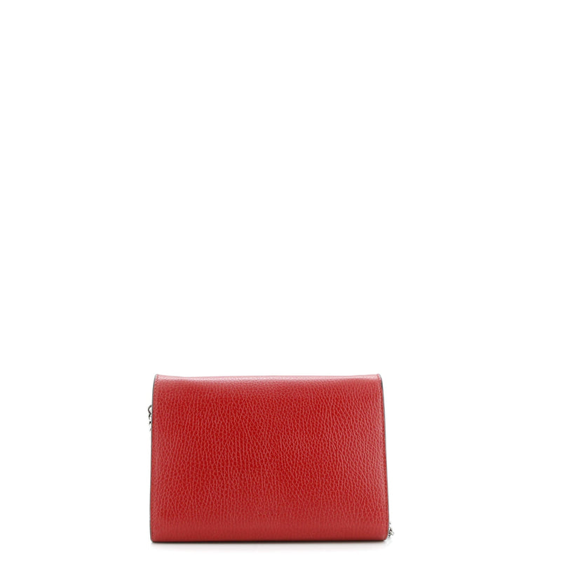 Dionysus Chain Wallet Leather With