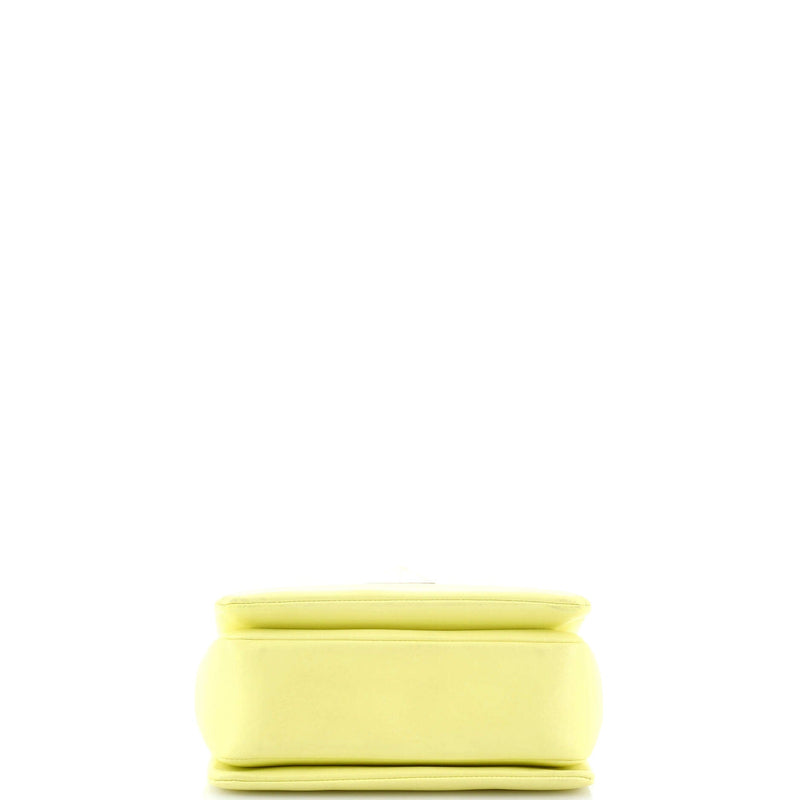 One Stud Chain Flap Bag Leather Small