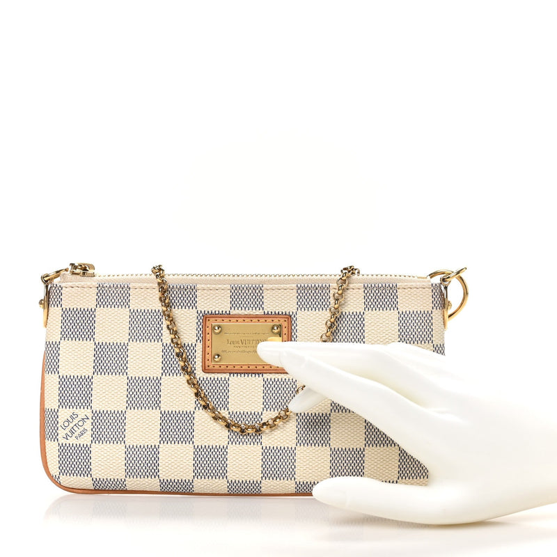 Damier Azur Pochette Milla Mm