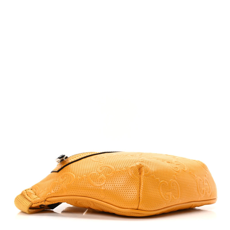 Calfskin Gg Tennis Embossed Belt Bag