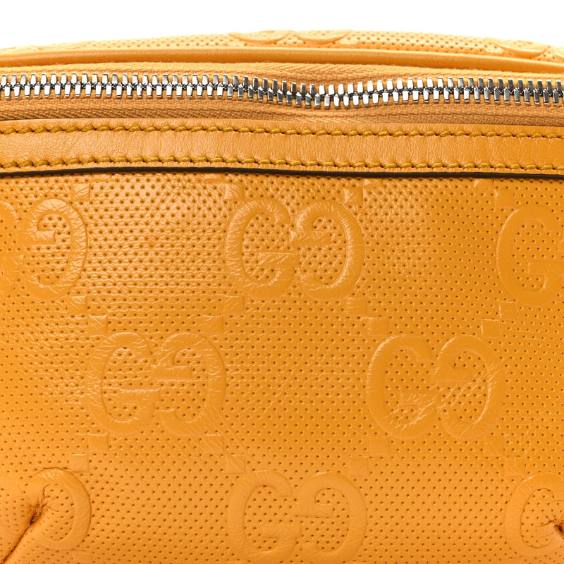 Calfskin Gg Tennis Embossed Belt Bag