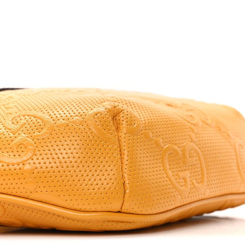 Calfskin Gg Tennis Embossed Belt Bag