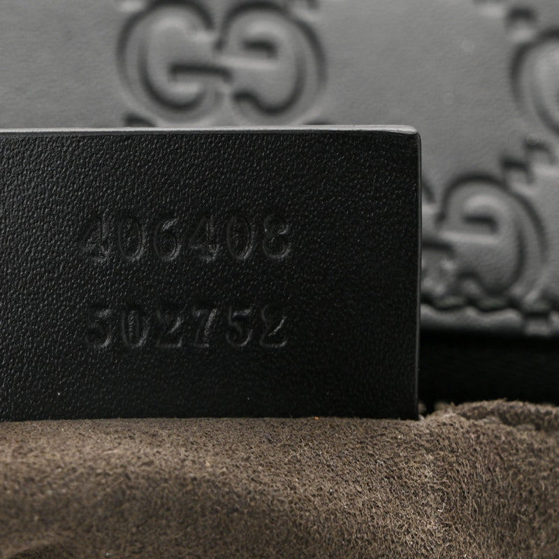 Guccissima Signature Medium Flat