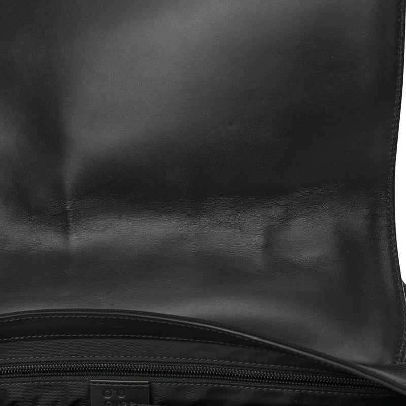 Techno Canvas Web Flap Messenger Bag