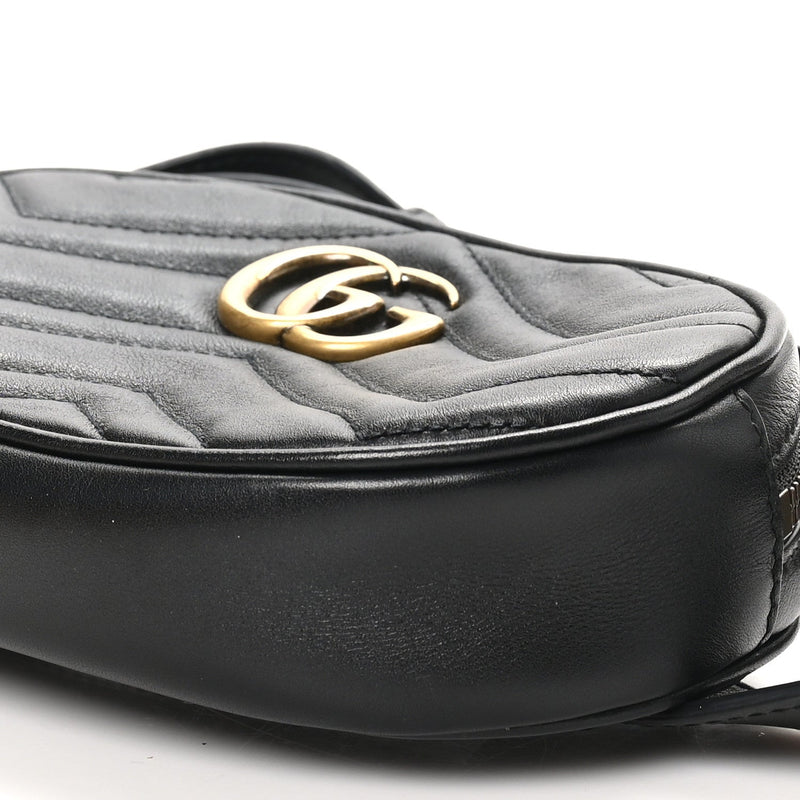 Calfskin Matelasse Gg Marmont Belt Bag