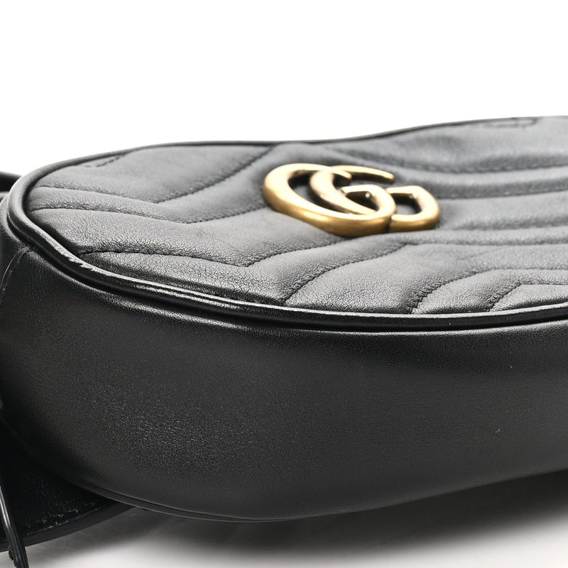Calfskin Matelasse Gg Marmont Belt Bag