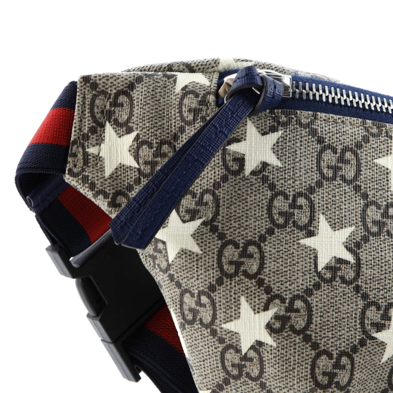 Belt Bag Printed Gg Coated Canvas