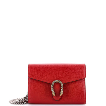 Dionysus Chain Wallet Leather With