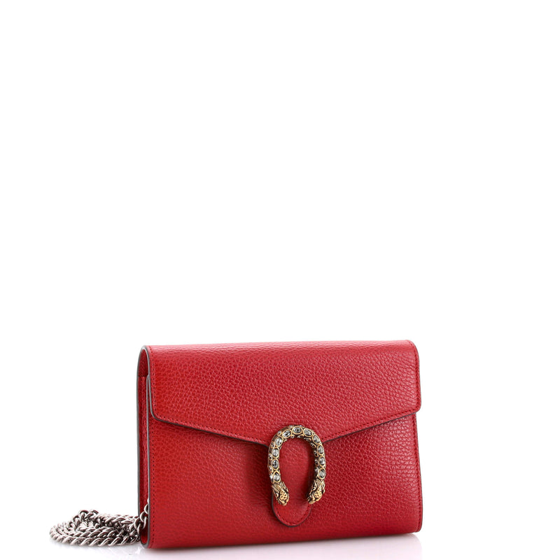Dionysus Chain Wallet Leather With