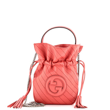 Blondie Nm Bucket Bag Diagonal Quilted